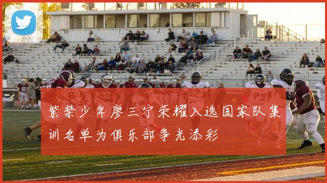 紫禁少年廖三宁荣耀入选国家队集训名单为俱乐部争光添彩